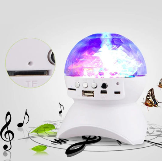 Parlante Bluetooth con luz LED