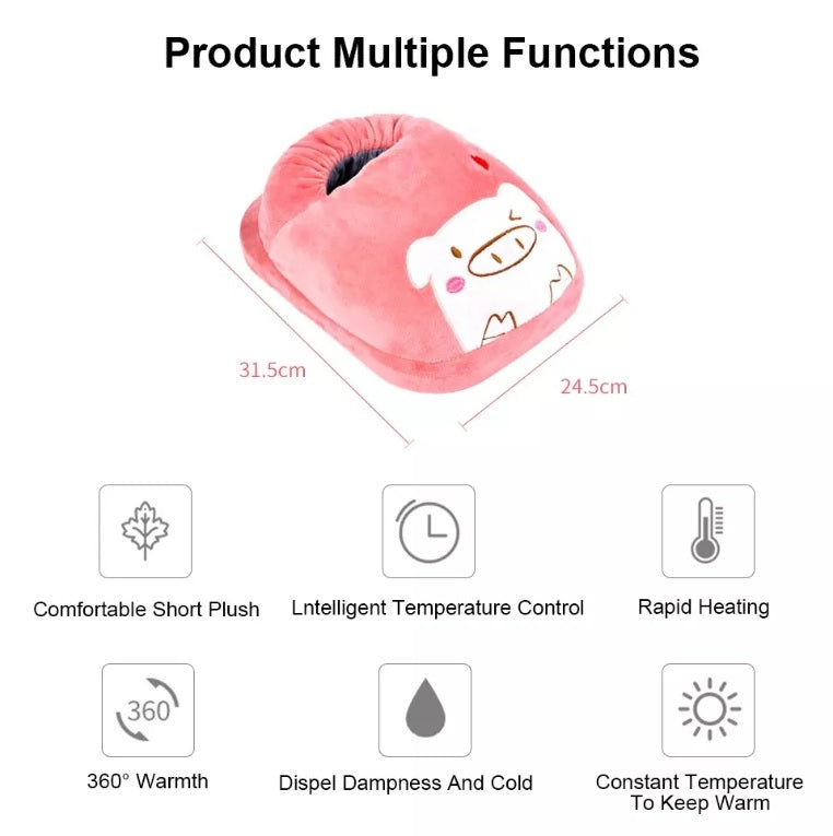 Bota Calefactor Eléctrico Calienta Pies